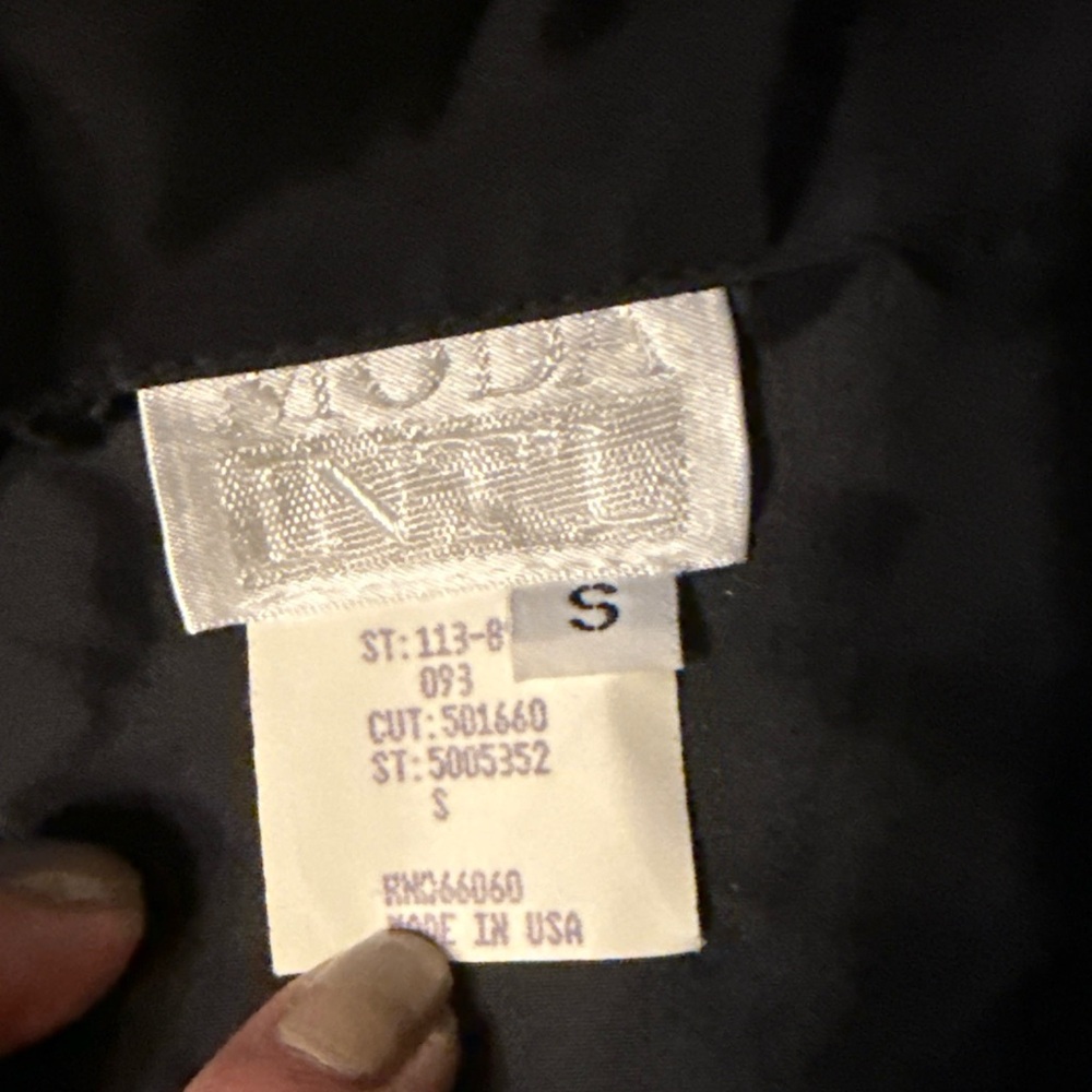 Vintage Moda International 1980s Cropped Nylon Parachute Jacket & Mini Skirt Set - Picture 6 of 12
